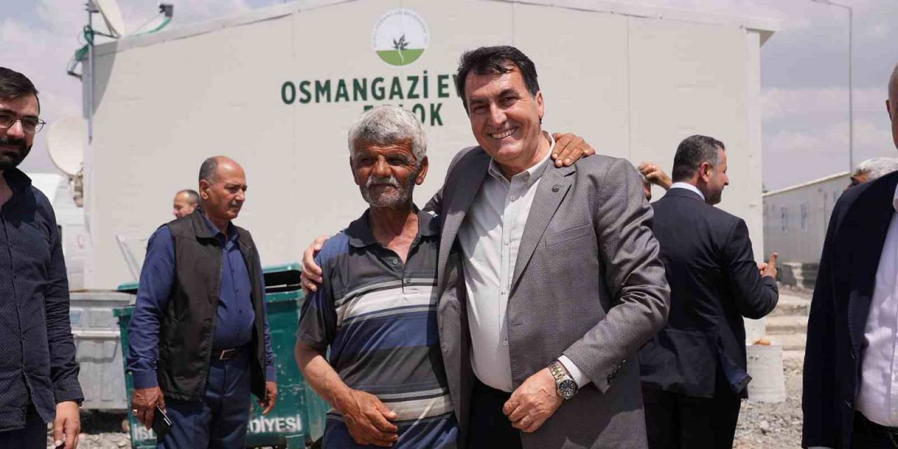İslahiye’deki Osmangazi Evleri’nde Yüzler Gülüyor