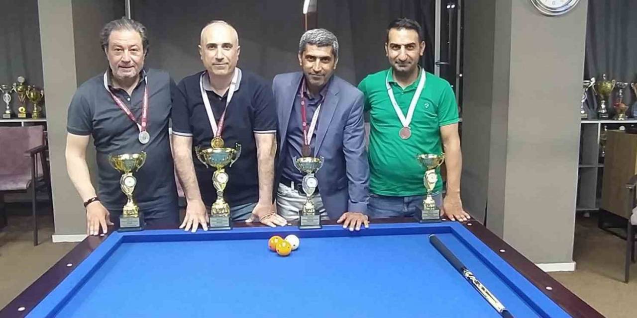 Diyarbakır’da 3 Bant Bilardo Turnuvası Düzenlendi