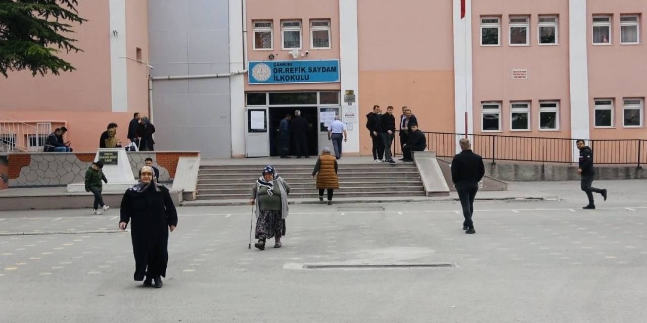 Çankırı’da 2. Tur İçin Oy Verme İşlemi Başladı