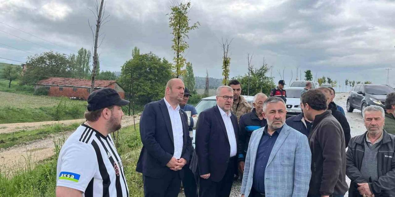Ak Parti Heyeti Afet Bölgesine Gitti