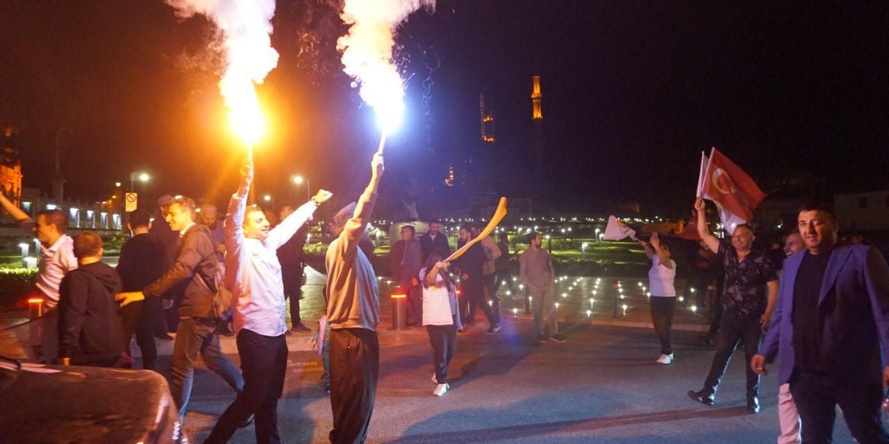 Edirne’de Cumhurbaşkanı Erdoğan Coşkusu