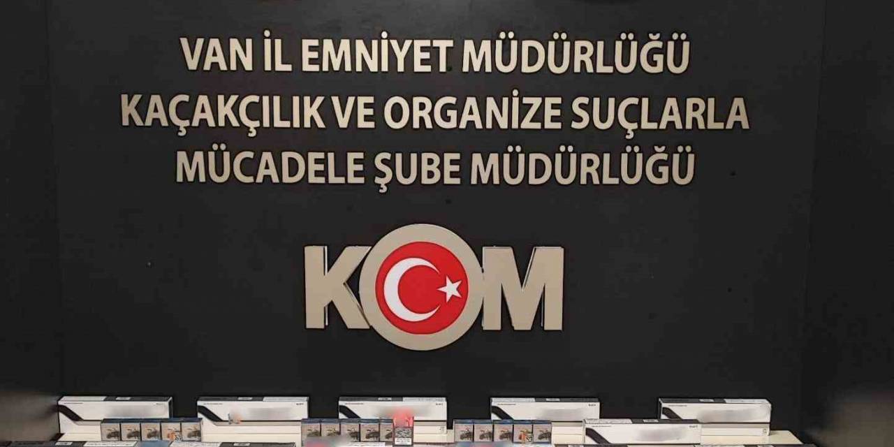 Van’da Gümrük Kaçağı Malzemeler Ele Geçirildi
