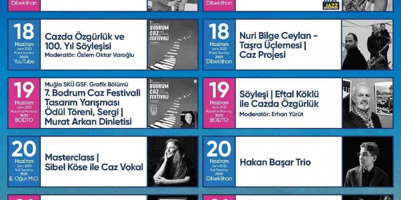 Uluslararası Bodrum Caz Festivali Başlıyor