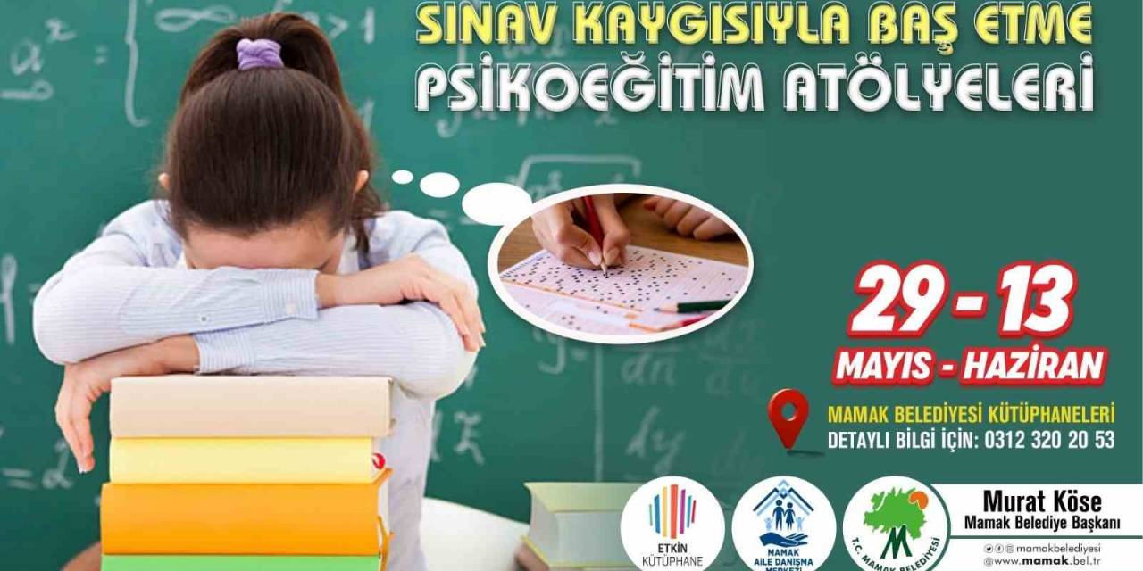 Sınav Kaygısı Çeken Öğrencilere Mamak Belediyesi’nden Destek