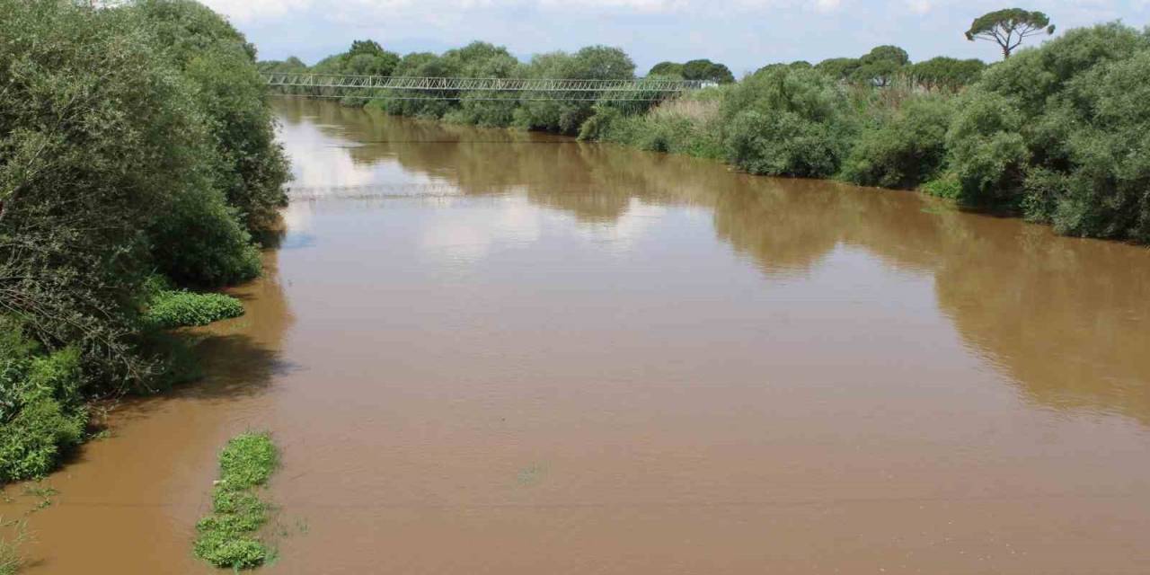 Büyük Menderes Nehri’nde Sevindiren Manzara, Aydın’da Kuraklık Tehlikesi Atlatıldı