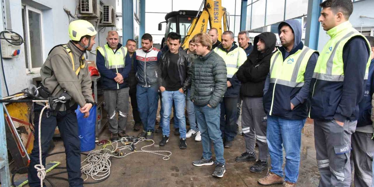 Meski Personeli, İş Sağlığı Ve Güvenliği Konusunda Bilgilendirildi