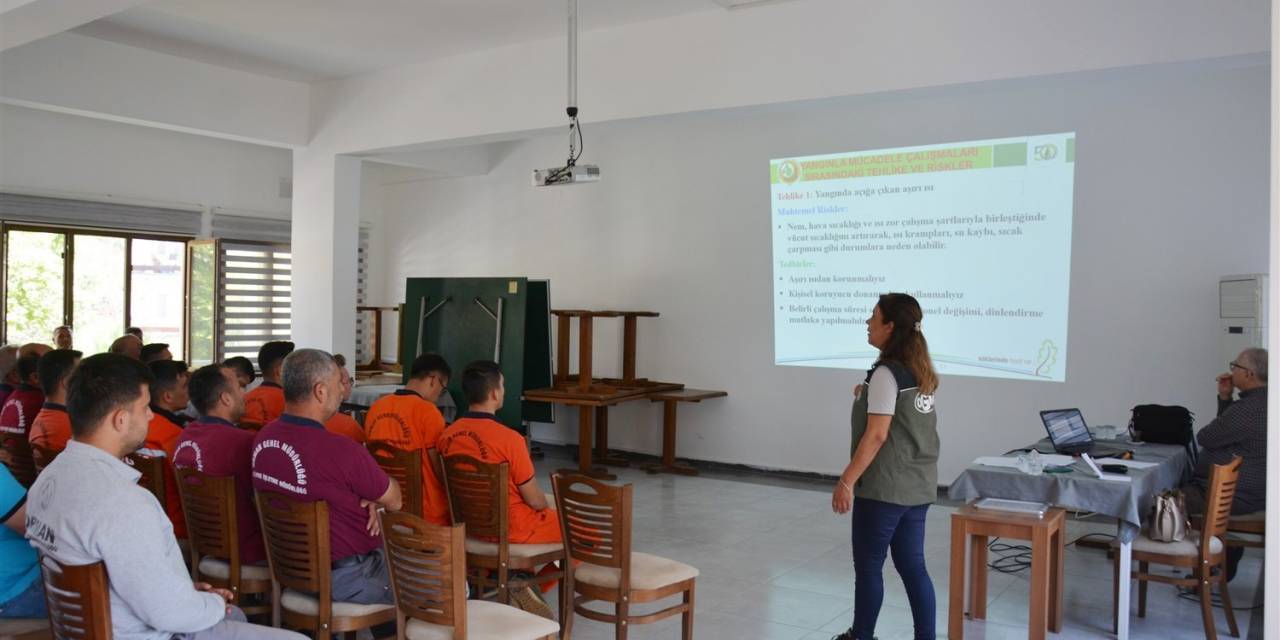 Orman Personeline İş Sağlığı Ve Güvenliği Eğitimi Verildi