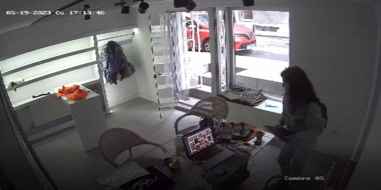 İstanbul’da Bilgisayar Hırsızları Kamerada