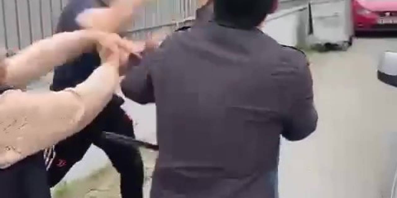 Ataşehir’de Trafikte Demir Sopalı Kavga Kamerada