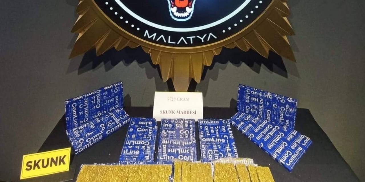 Malatya Polisi Zehir Tacirlerine Göz Açtırmıyor