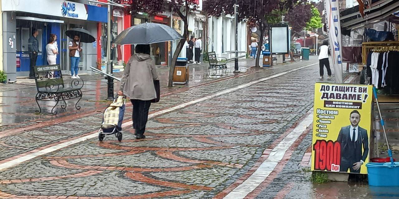 Edirne’de Sağanak Etkili Oldu