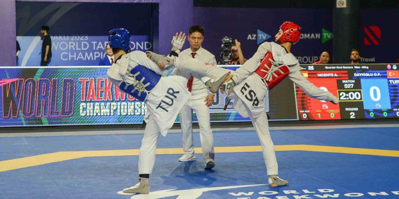 26. Dünya Tekvando Şampiyonası, Bakü’de Devam Ediyor