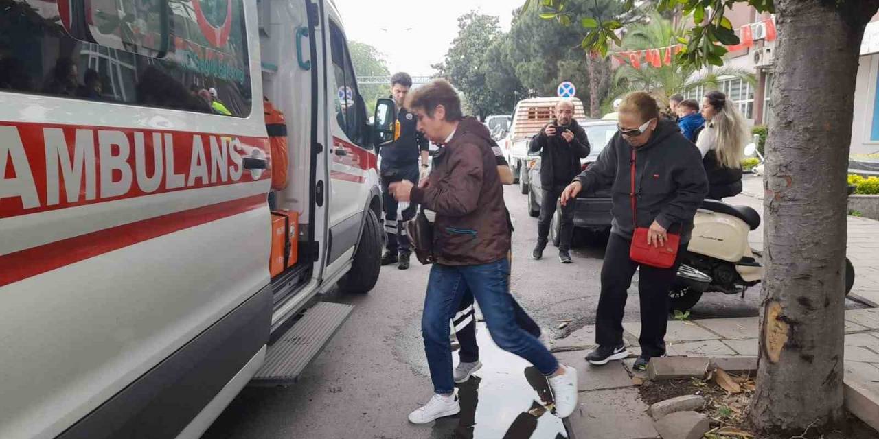 Motosiklet Ayağının Üzerinden Geçti