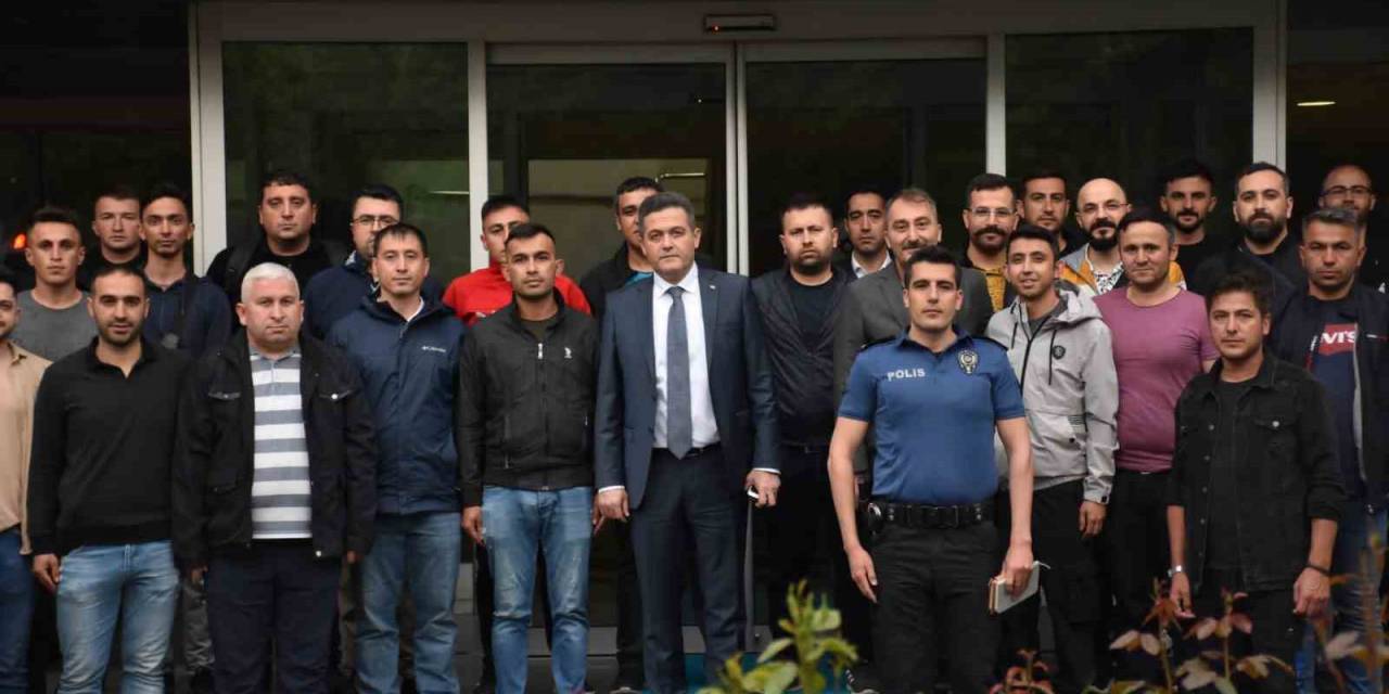 Kastamonu’dan 64 Polis Deprem Bölgesine Uğurlandı
