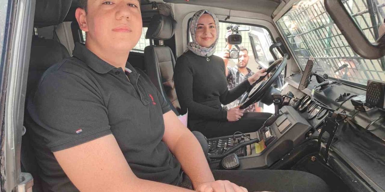 Şehit Kızının İsteği Yerine Geldi, Babasının Adı Verilen Zırhlı Araç Göreve Başladı