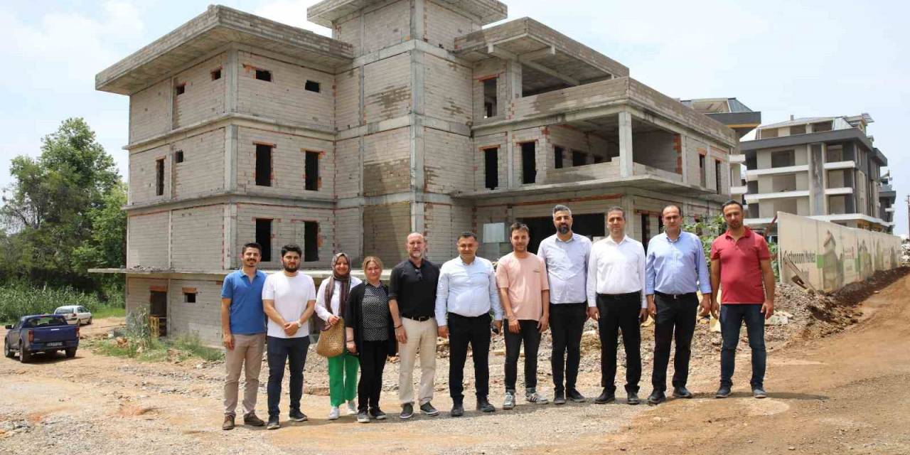 Alanya Belediyesi’nin Gastronomi Ve Aşevi Projesi Hızla Yükseliyor