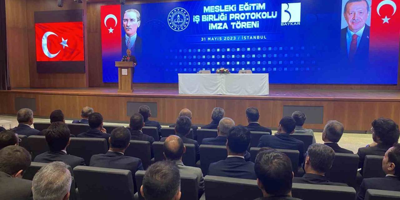 Baykar İle Meb Arasında Mesleki Eğitim İş Birliği Protokolü İmzalandı