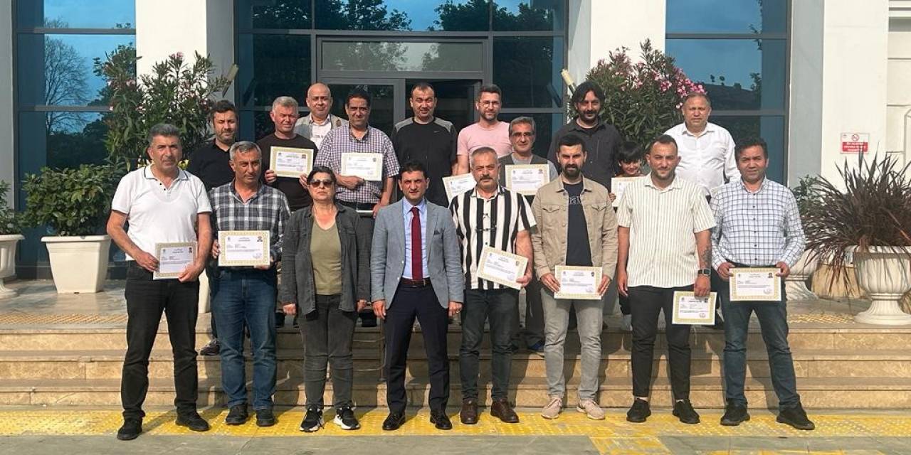 Deprem Bölgesinde Görev Yapan Personele Başarı Belgesi