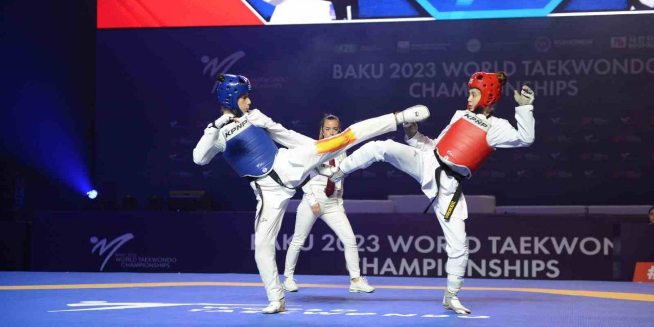 Merve Dinçel, Dünya Tekvando Şampiyonası’nda Finale Yükseldi