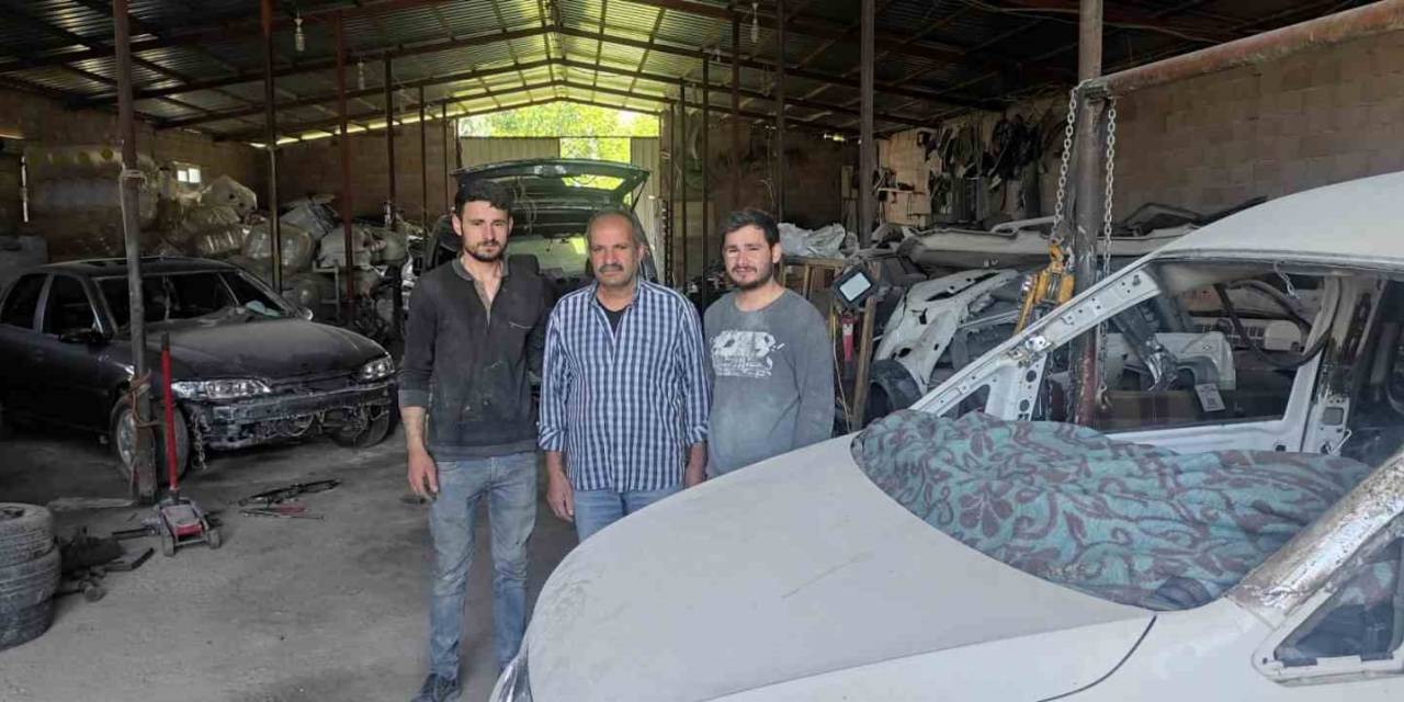 Depremde Hasar Gören Araçlar Yeniden Ekonomiye Kazandırılıyor