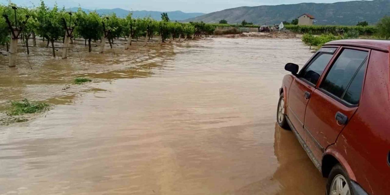 Sarıgöl Ovasını Sel Vurdu