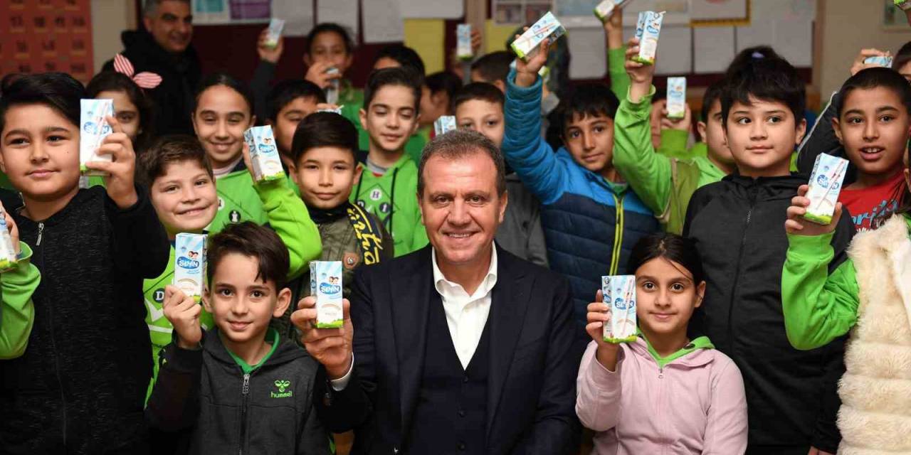 Mersin Büyükşehir Belediyesi Yaklaşık 4.5 Milyon Kutu Süt Dağıttı
