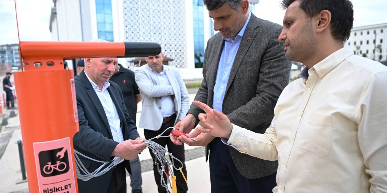 Kartepe’de Bisikletseverleri Mutlu Eden Hizmet
