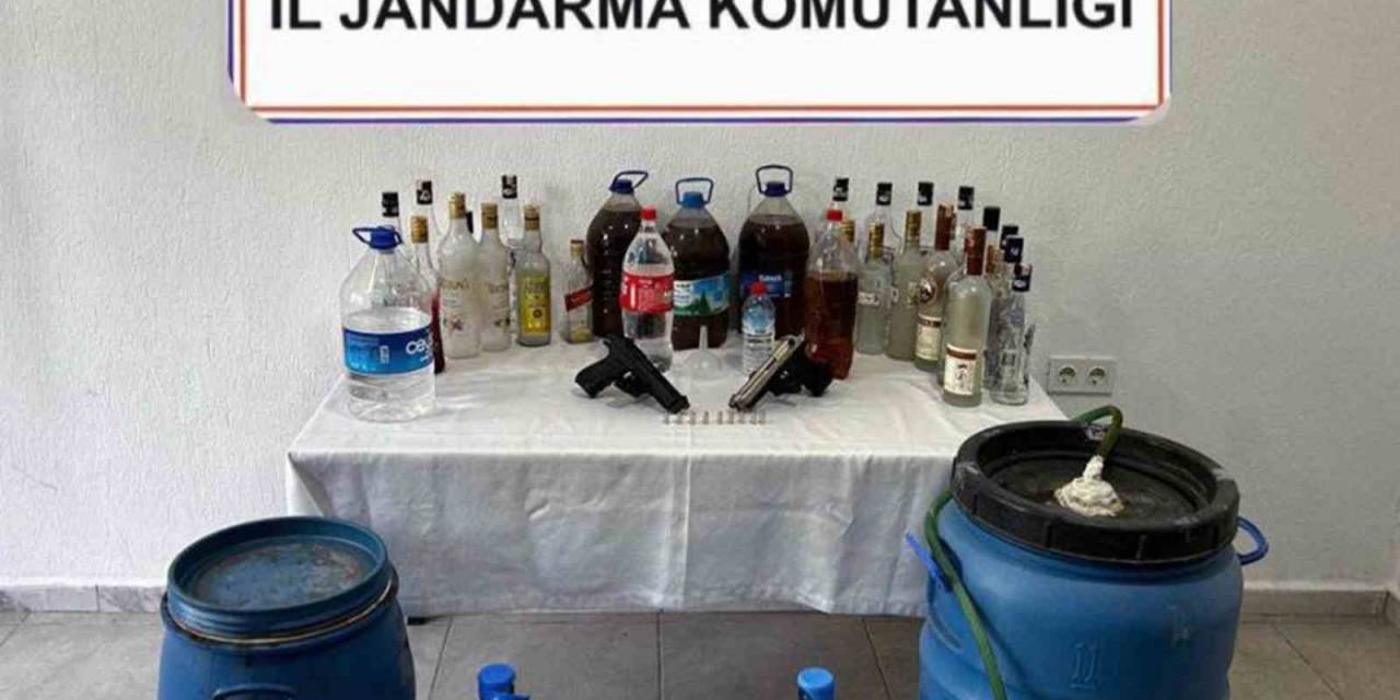 Ortaca’da Sahte Alkol Operasyonu