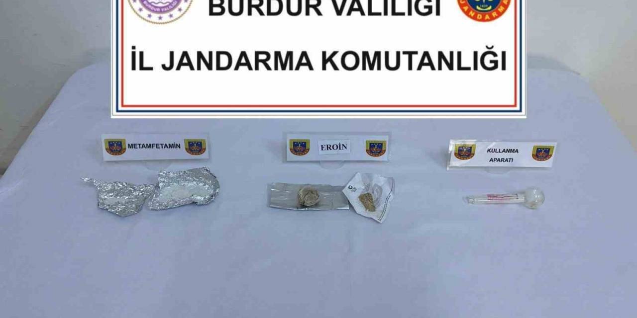 Burdur’da 34 Gram Uyuşturucu Ele Geçirildi