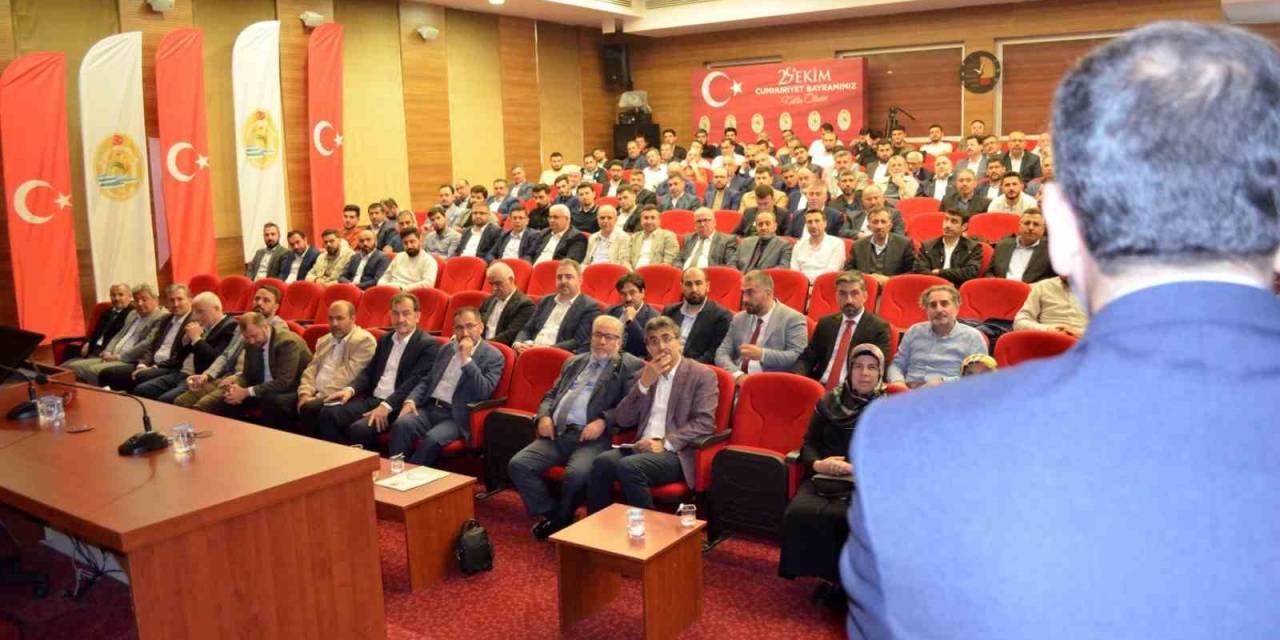 Din Görevlilerini Vekaletle Kurban Organizasyonu Hakkında Bilgi Verildi