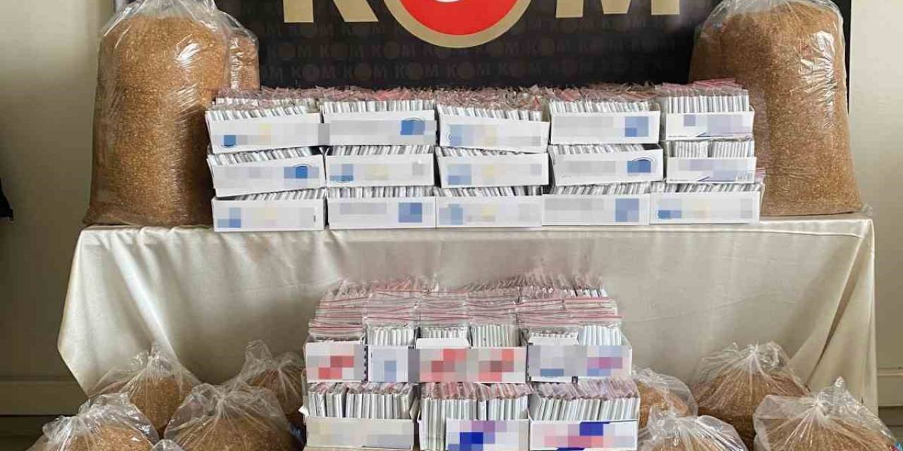 Sivas’ta 102 Kilogram Kaçak Tütün Ele Geçirildi