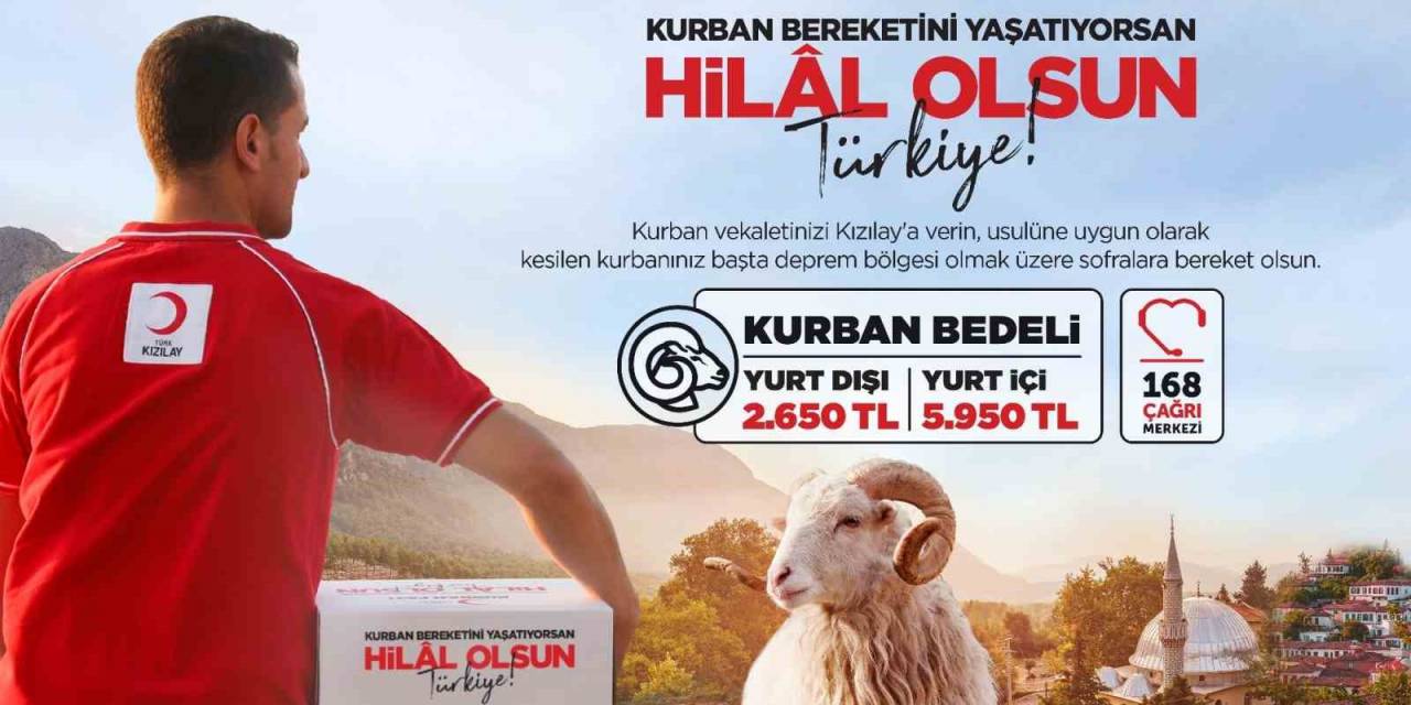 Kızılay Kurban Vekaleti Bedellerini Açıkladı
