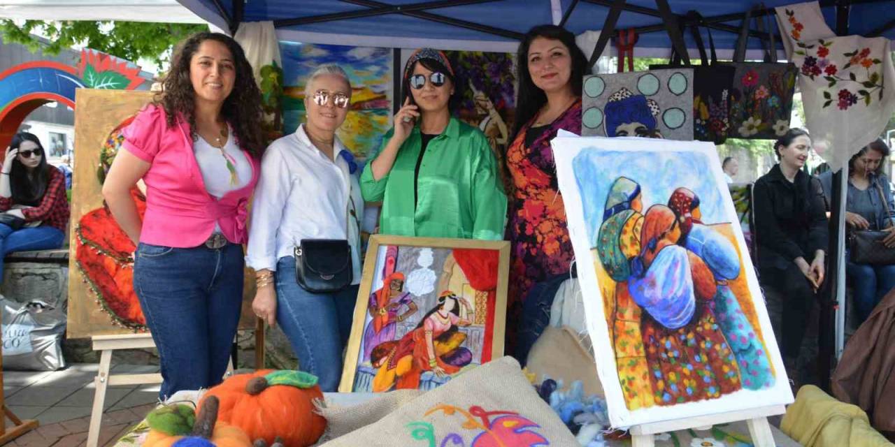 Ordu’da Hayat Boyu Öğrenilen El Emeği Ürünler Sergilendi