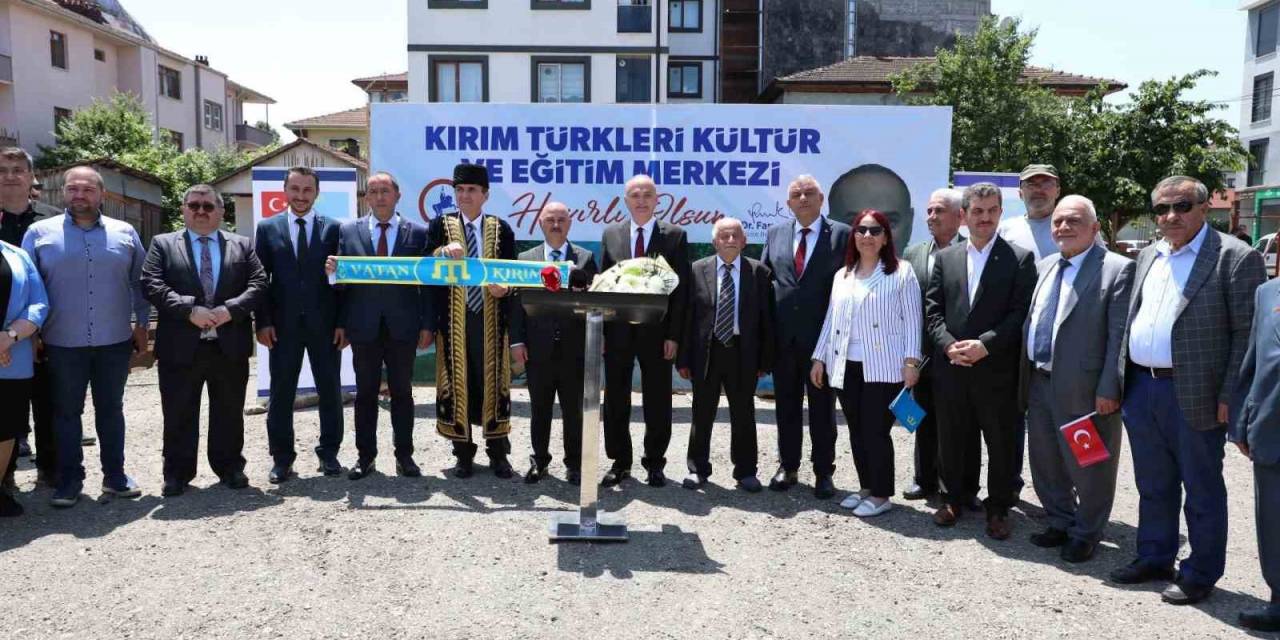 Kırım Türkleri Kültür Ve Eğitim Merkezinin Temeli Atıldı