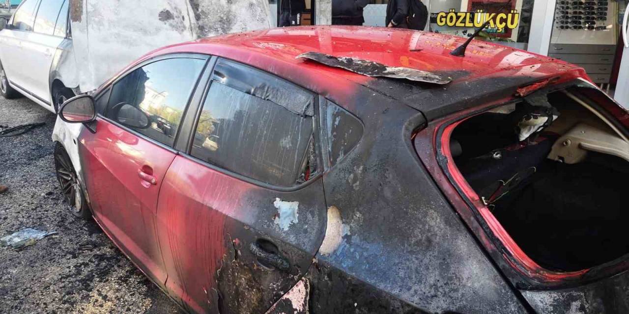 Araçlar Ateş Topuna Döndü