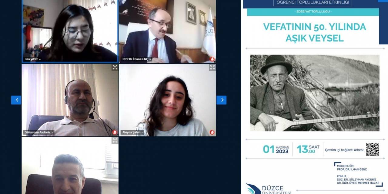 Vefatının 50. Yılında Aşık Veysel Düzce Anıldı