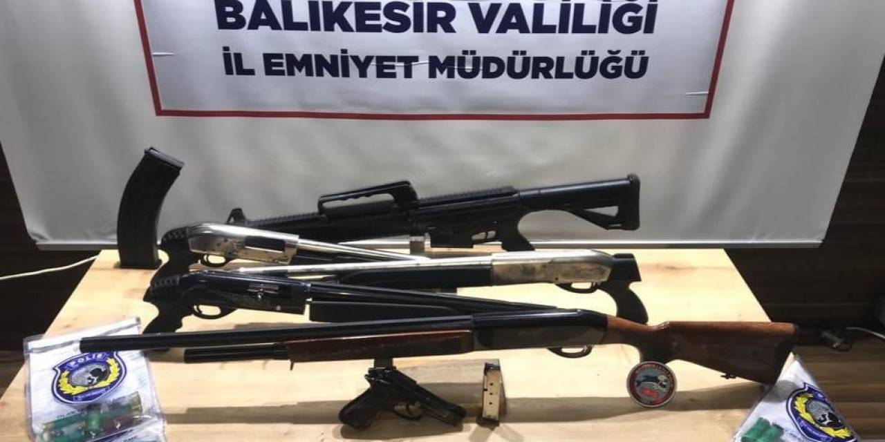 Balıkesir’de 45 Aranan Şahıstan, 24’ü Tutuklandı