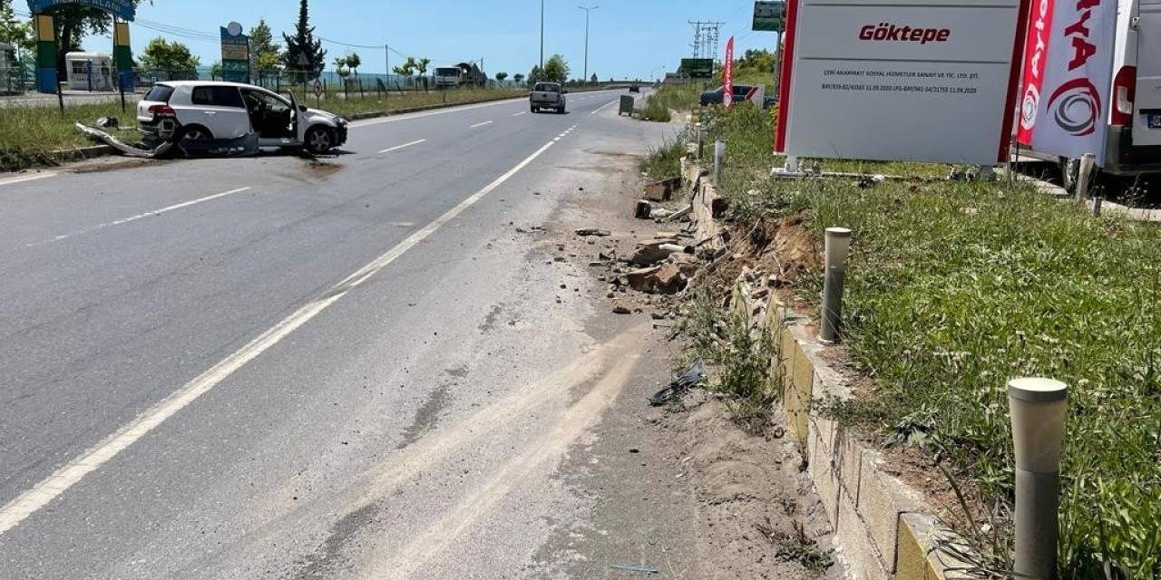 Kdz. Ereğli’de Trafik Kazası: 1 Yaralı