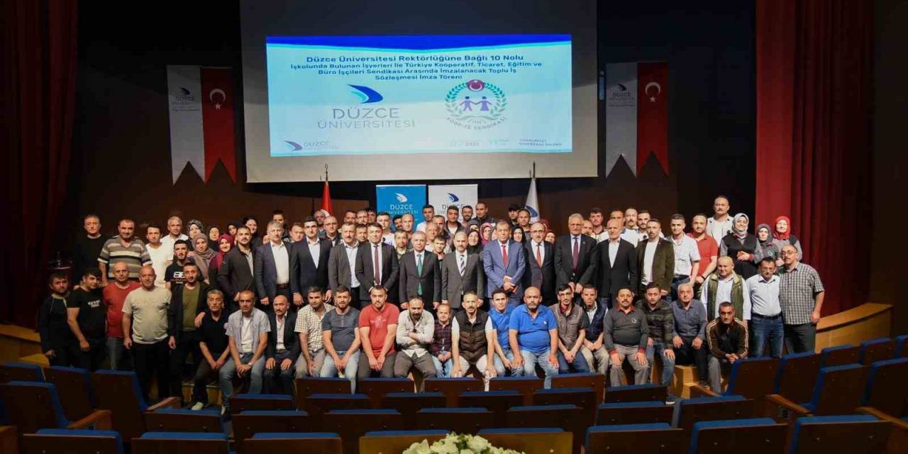 Düzce Üniversitesi Toplu İş Sözleşmesi İmzalandı