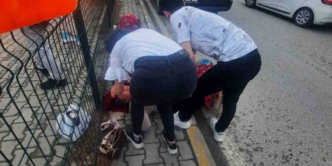 Hafif Ticari Aracın Çarptığı Yaya Yaralandı