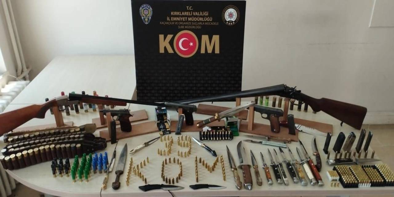 Kırklareli’nde Silah Kaçakçılığı Operasyonu: 2 Şüpheli Tutuklandı