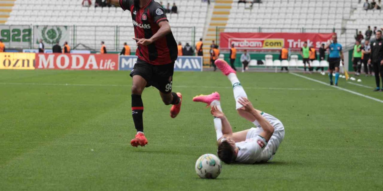 Spor Toto Süper Lig: Konyaspor: 1 - Fatih Karagümrük: 1 (maç Sonucu)