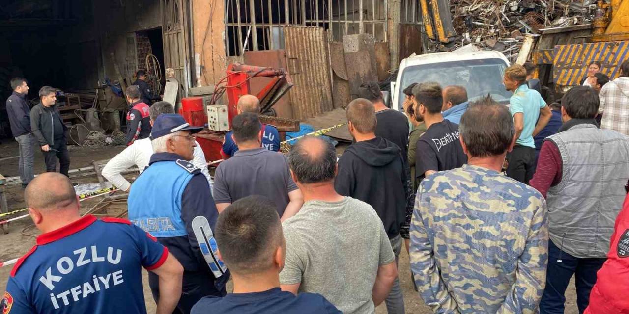 Zonguldak’ta Hurda Dükkanında Patlama: 1 Ölü