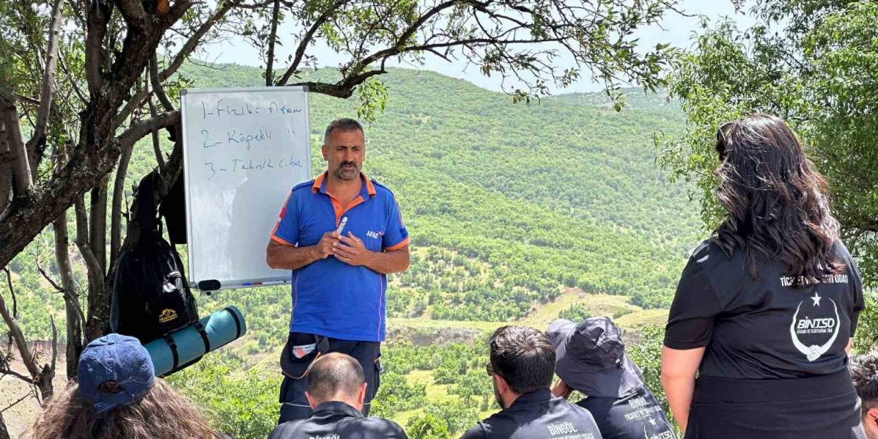 Bintso Arama Ve Kurtarma Ekibine Eğitim Verildi