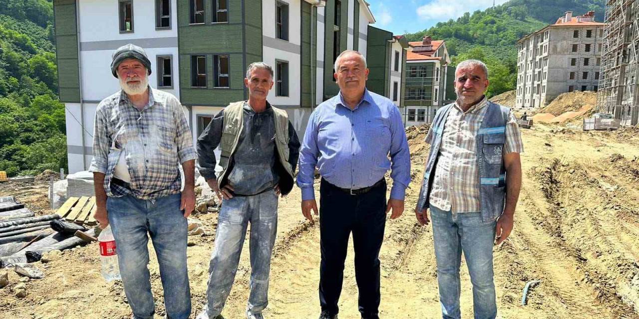 Sakin Şehir Perşembe’de Toki Çalışmaları Devam Ediyor