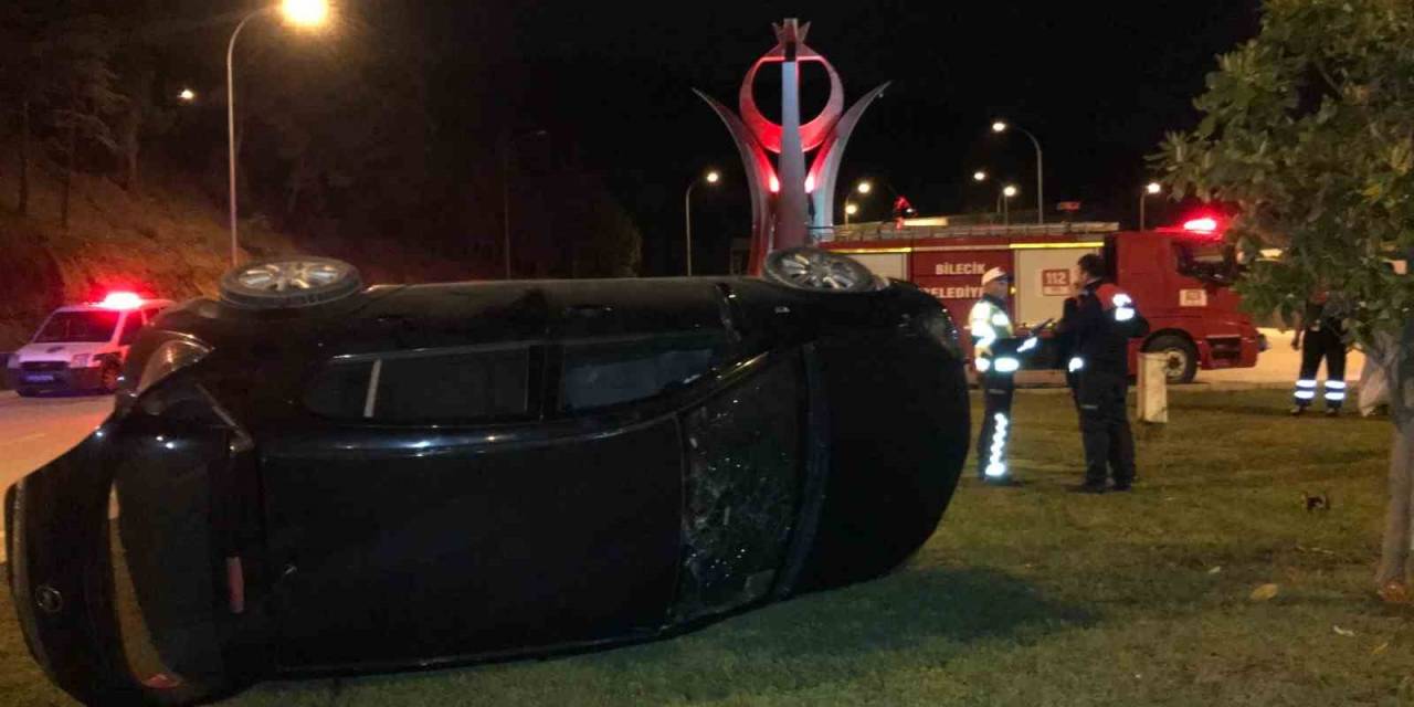 Bilecik’te Alkollü Sürücü Kaza Yaptı: 1 Yaralı