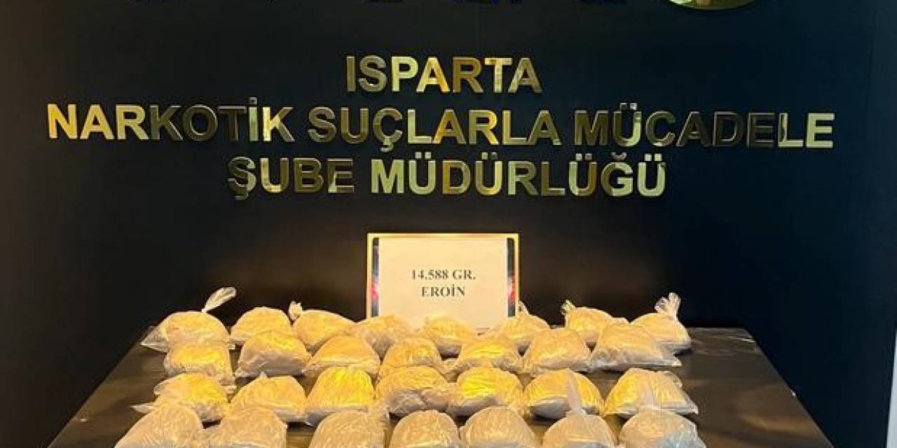 Isparta’da Yapılan Uyuşturucu Operasyonunda 2 Kişi Tutuklandı