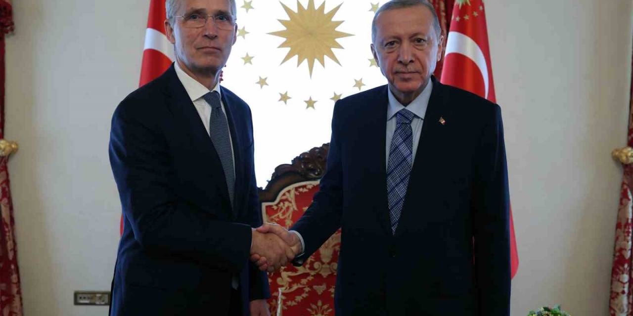 Cumhurbaşkanı Erdoğan, Nato Genel Sekreteri Stoltenberg’i Kabul Etti