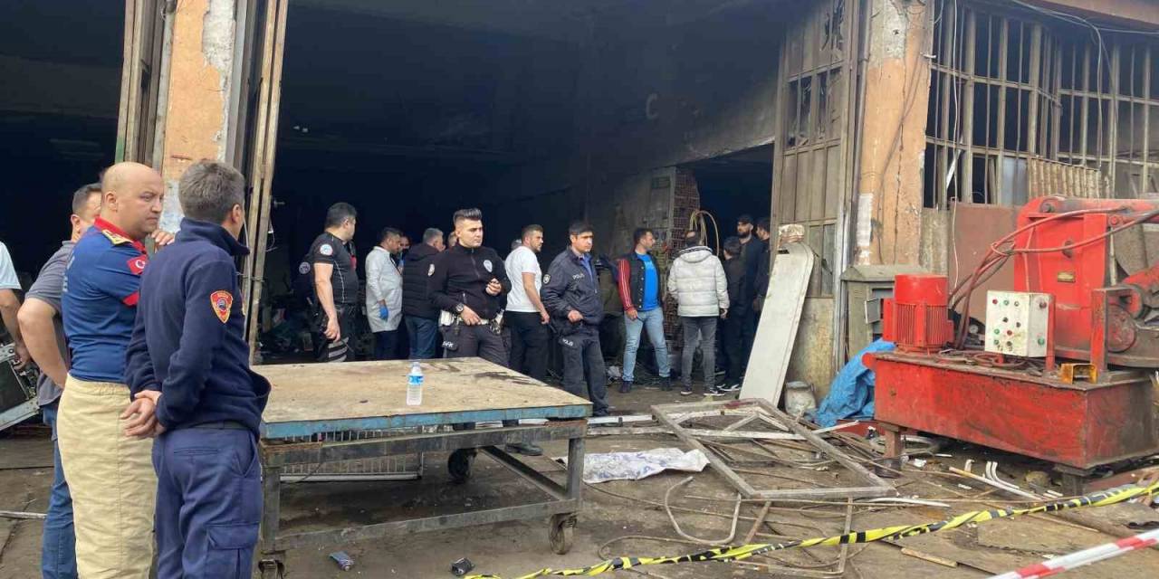 Hurdacıdaki Patlamada İşyeri Sahibine Adli Kontrol