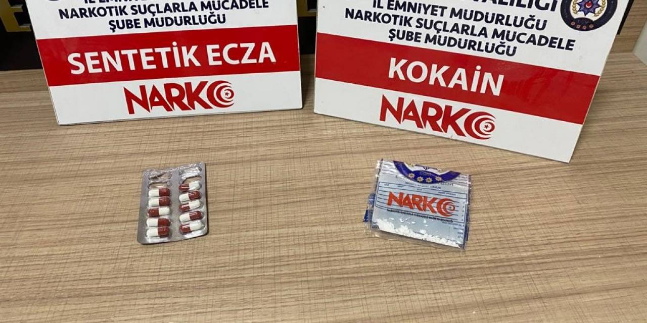 Kütahya’da Şüphe Üzerine Durdurulan Araçta Uyuşturucu Bulundu